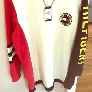 Tommy Hilfiger colorblock sweatshirt dress